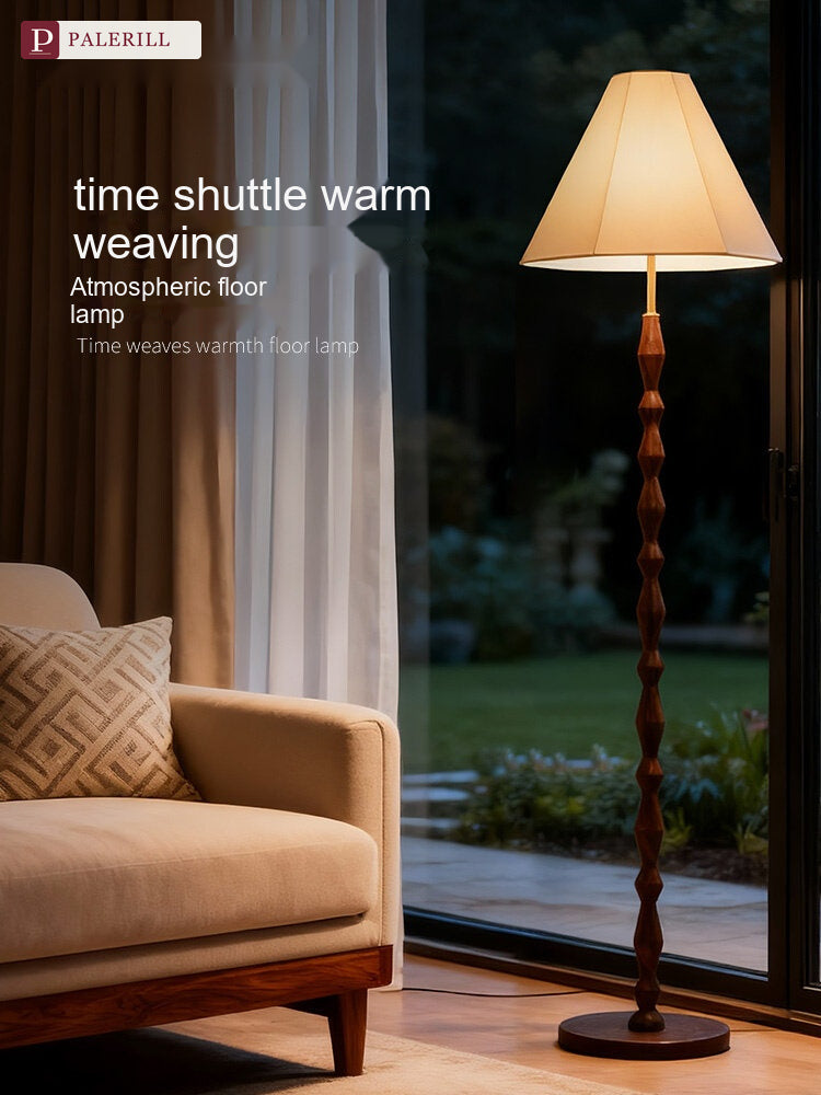PALERILL | Bauhaus Solid Wood Dimmable Floor Lamp