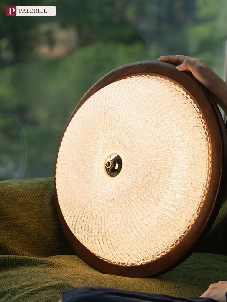 PALERILL | Mid-Century Solid Wood Eye-Care Ceiling Light