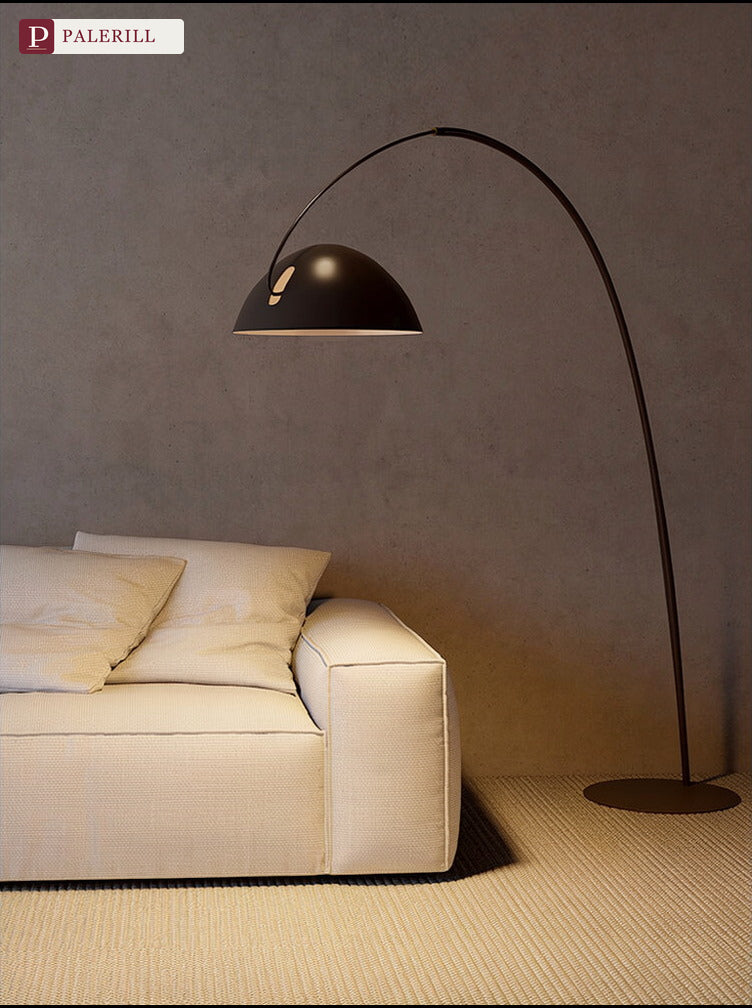 PALERILL | Italian Minimalist Arc Floor Lamp Pro