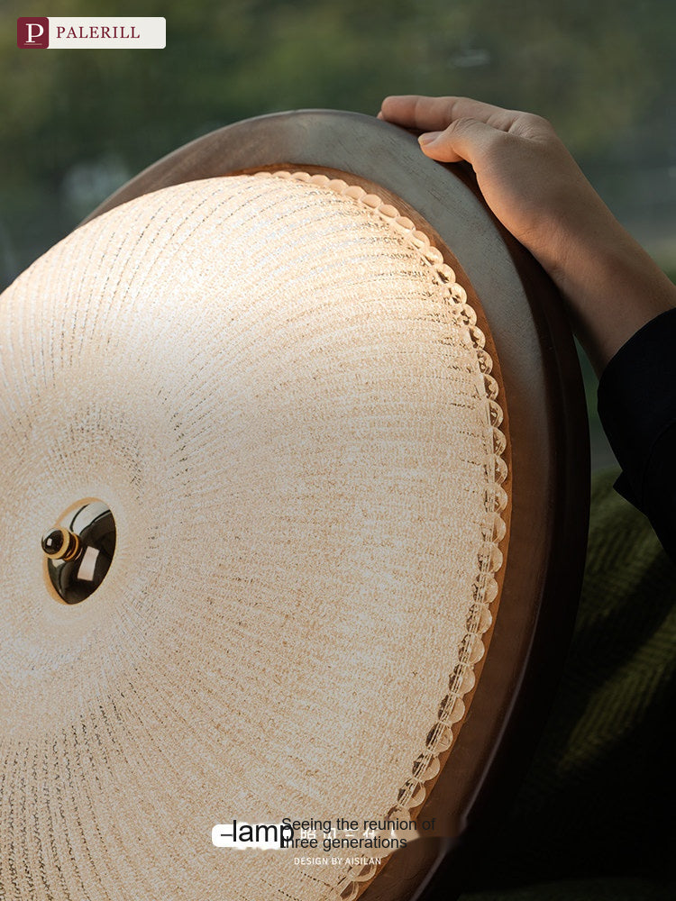 PALERILL | Mid-Century Solid Wood Eye-Care Ceiling Light