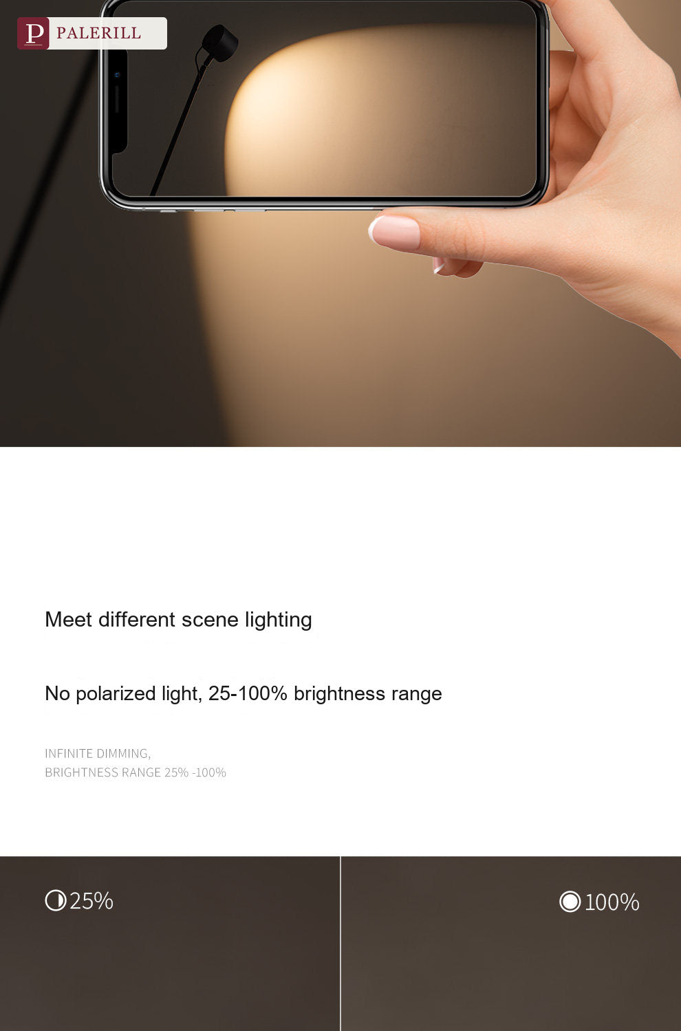 PALERILL | Full-Spectrum Eye-Care Minimalist Floor Lamp