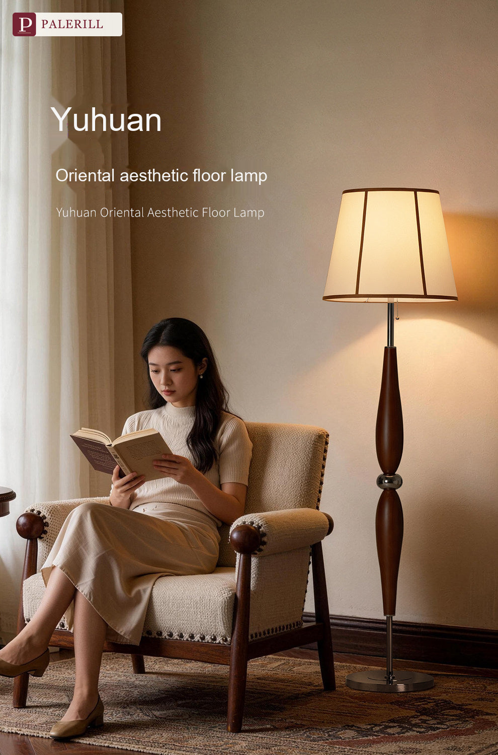PALERILL | Smart Vintage Ambient Floor Lamp