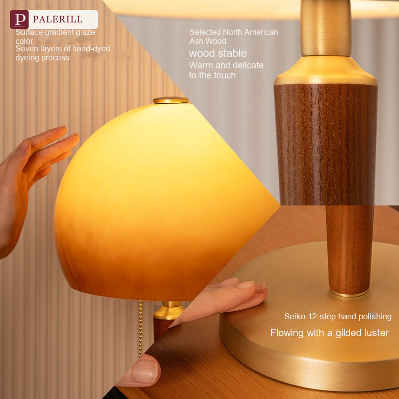 PALERILL | Sunset Mushroom Glass Table Lamp