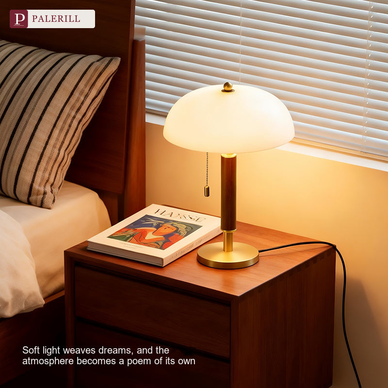 PALERILL | Italian Luxury Mid-Century Bedside Table Lamp