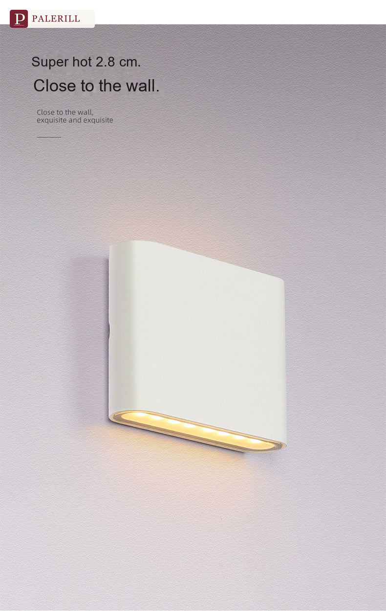 PALERILL | Ultra-Slim Mini Wall Light for Hallway & Stairs
