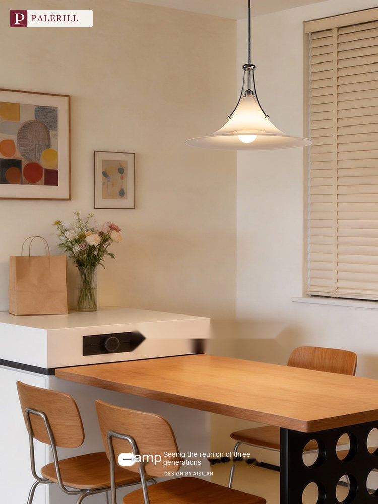 PALERILL | Bauhaus Glass Magnolia Art Pendant Light