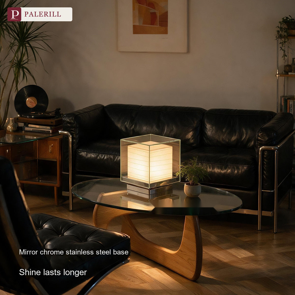 PALERILL | Bauhaus Japanese Rechargeable Table Lamp