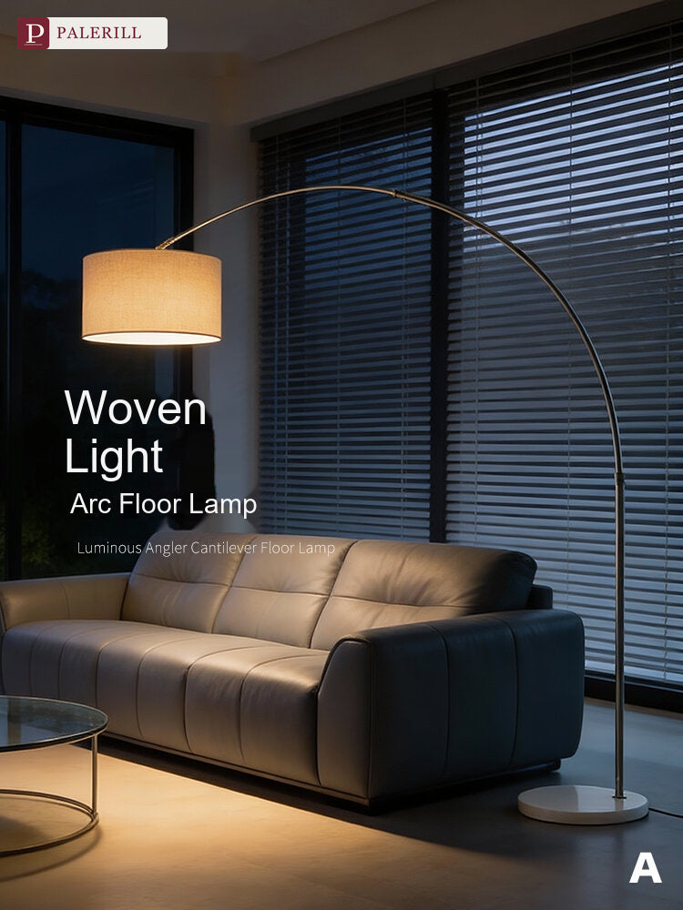 PALERILL | Modern Minimalist Luxury Arc Floor Lamp