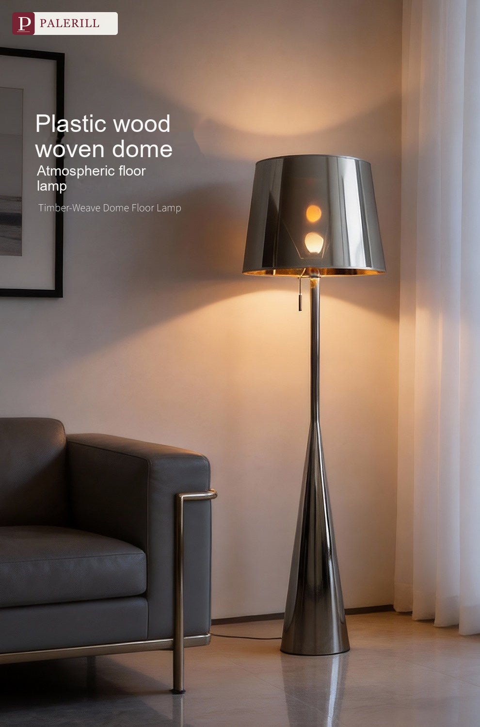 PALERILL | Italian Minimalist Statement Floor Lamp