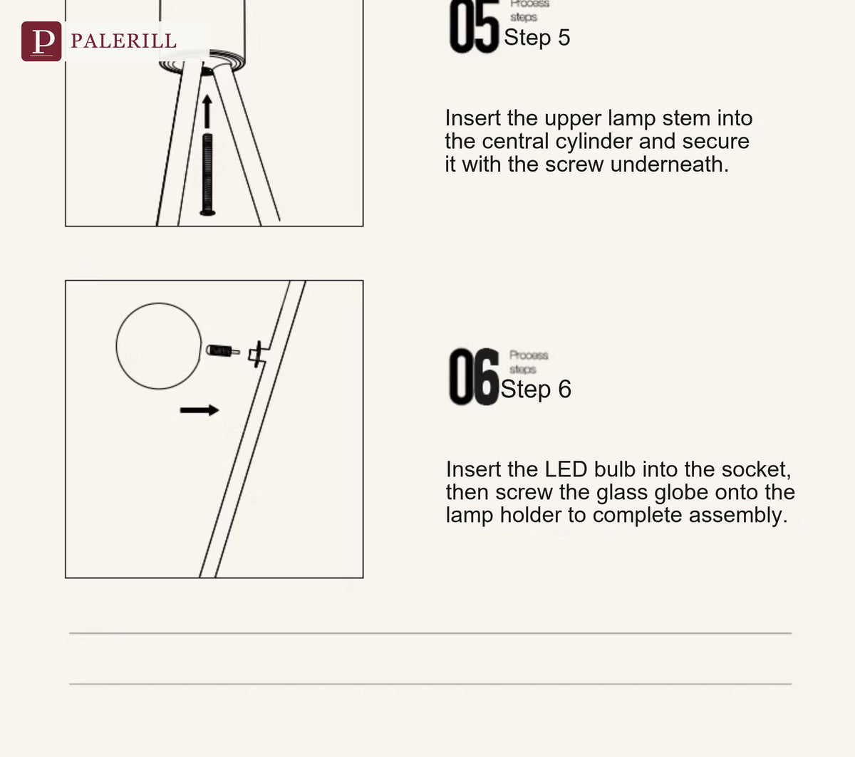PALERILL | Modern Minimalist Corner Floor Lamp