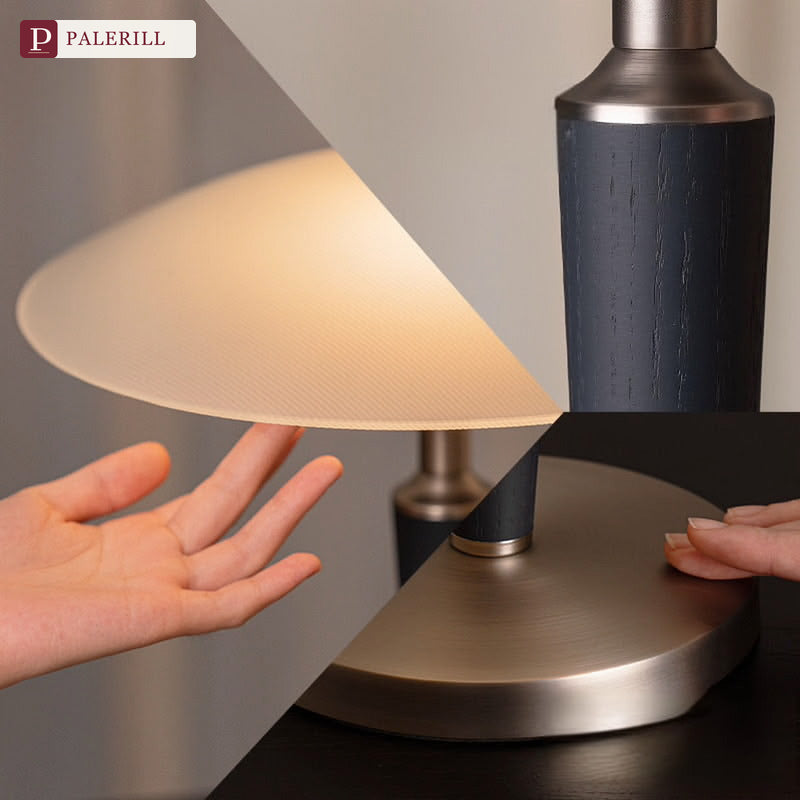 PALERILL | Wabi-Sabi Jade-Glow Vintage Table Lamp