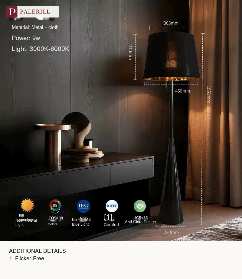 PALERILL | Italian Minimalist Designer Floor Lamp