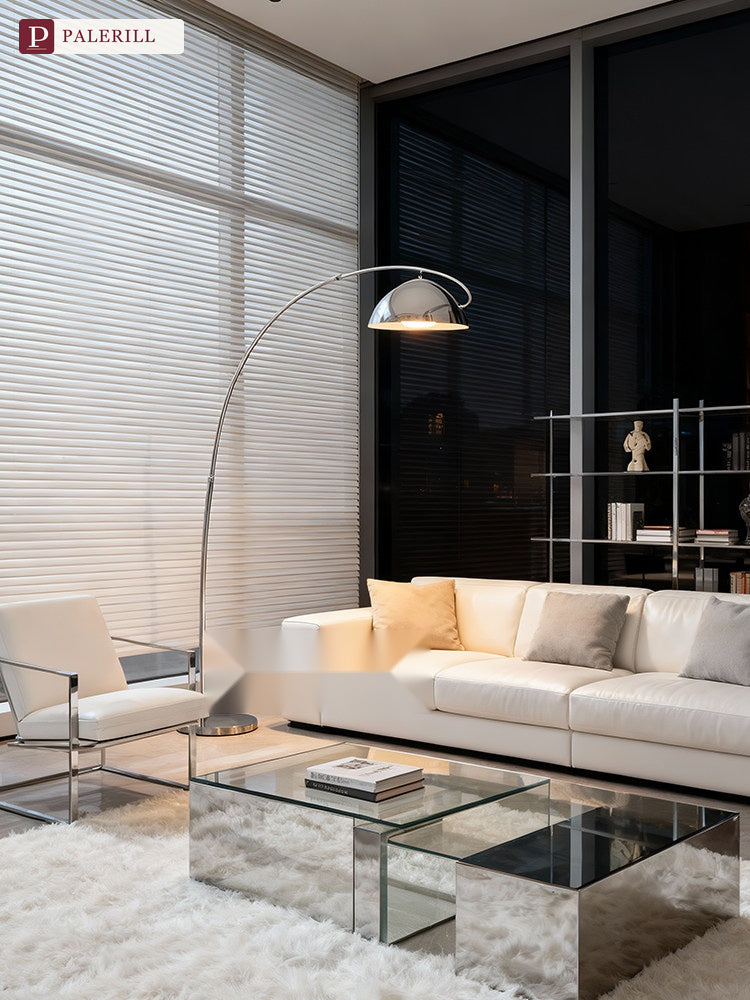 PALERILL | Luxury Arc Reading Floor Lamp