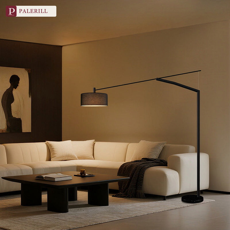 PALERILL | Statement Arc Floor Lamp for Living Room