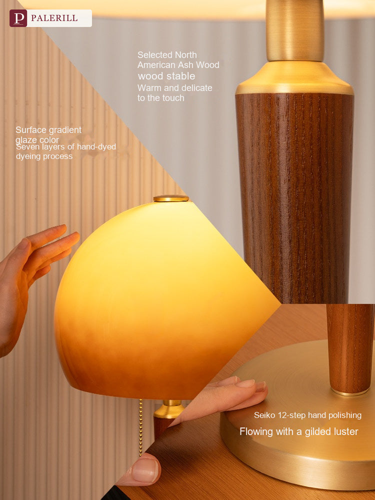 PALERILL | Sunset Mushroom Glass Table Lamp