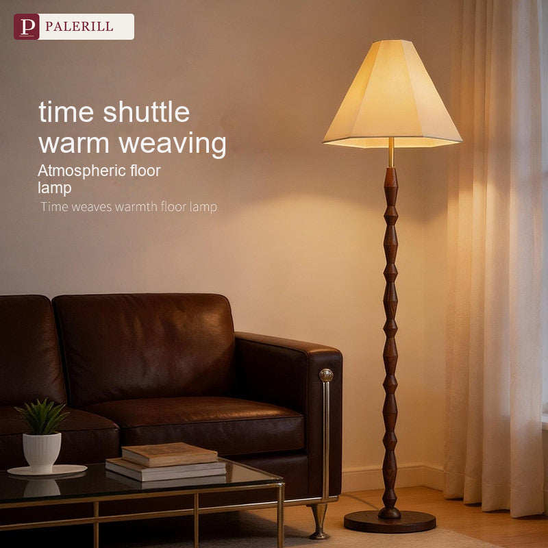 PALERILL | Bauhaus Solid Wood Dimmable Floor Lamp