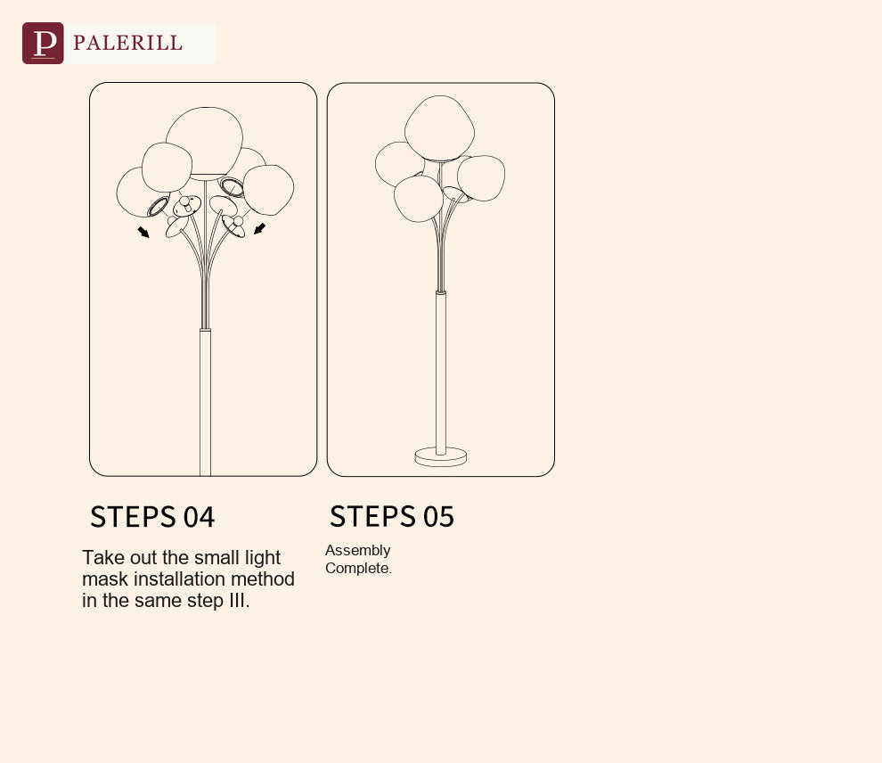 PALERILL | Bauhaus Lava-Effect Designer Floor Lamp
