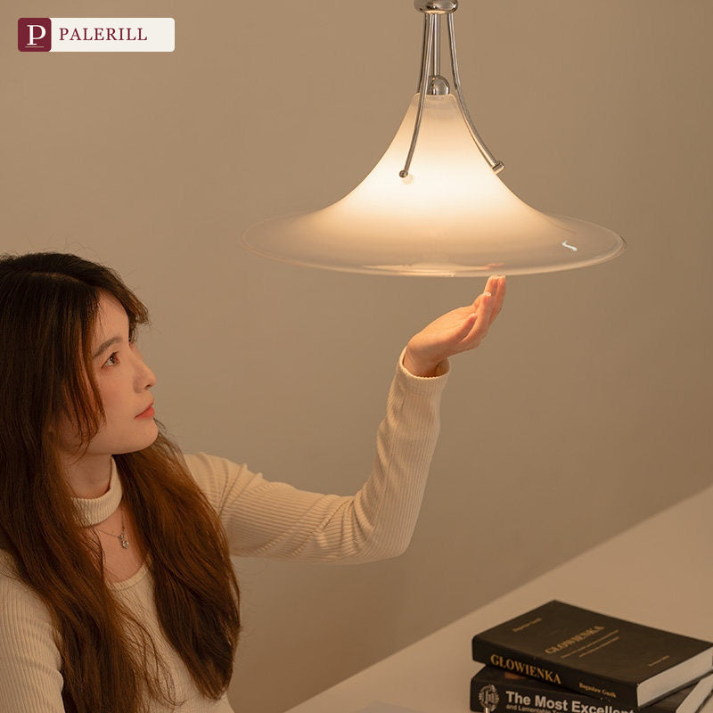 PALERILL | Bauhaus Glass Magnolia Art Pendant Light