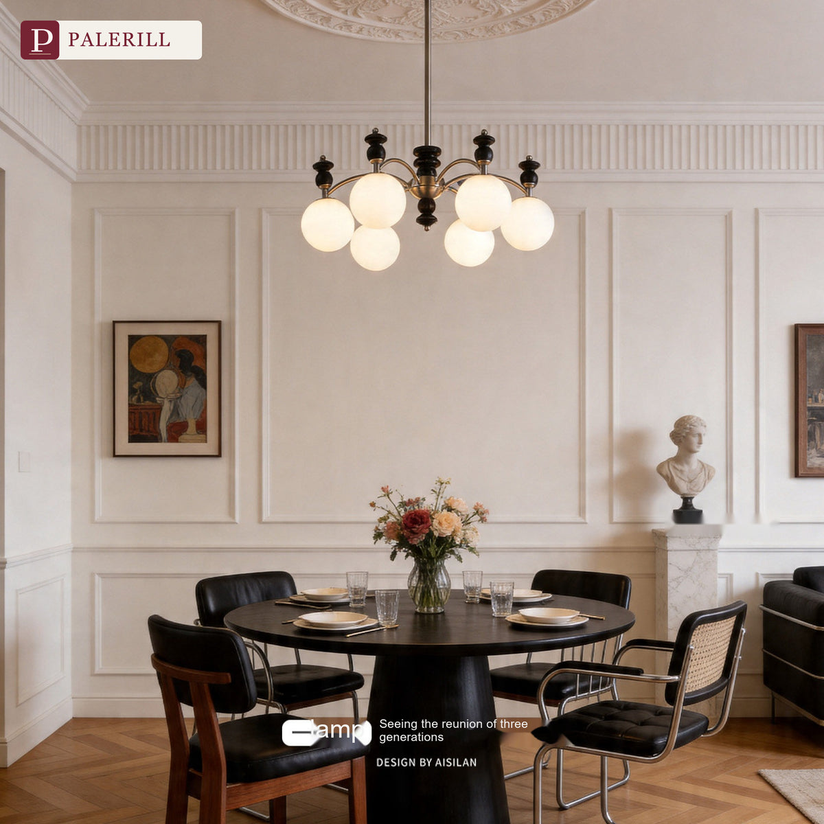 PALERILL | French Vintage Magic-Bean Chandelier
