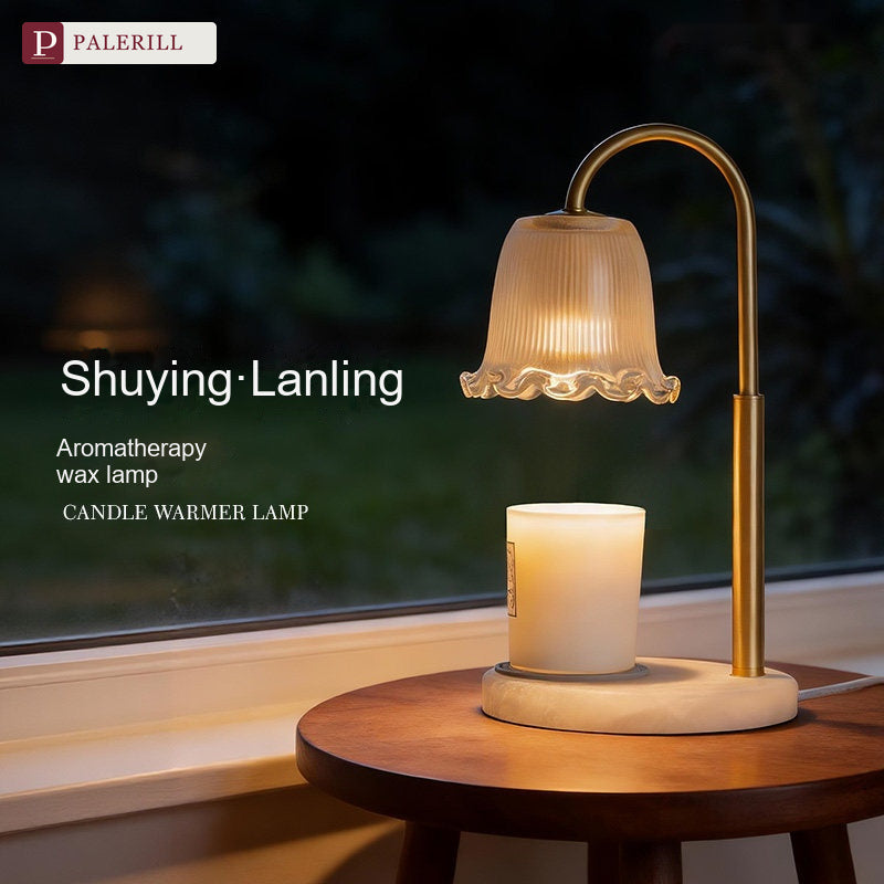 PALERILL | Brass & Dolomite Fragrance Lamp
