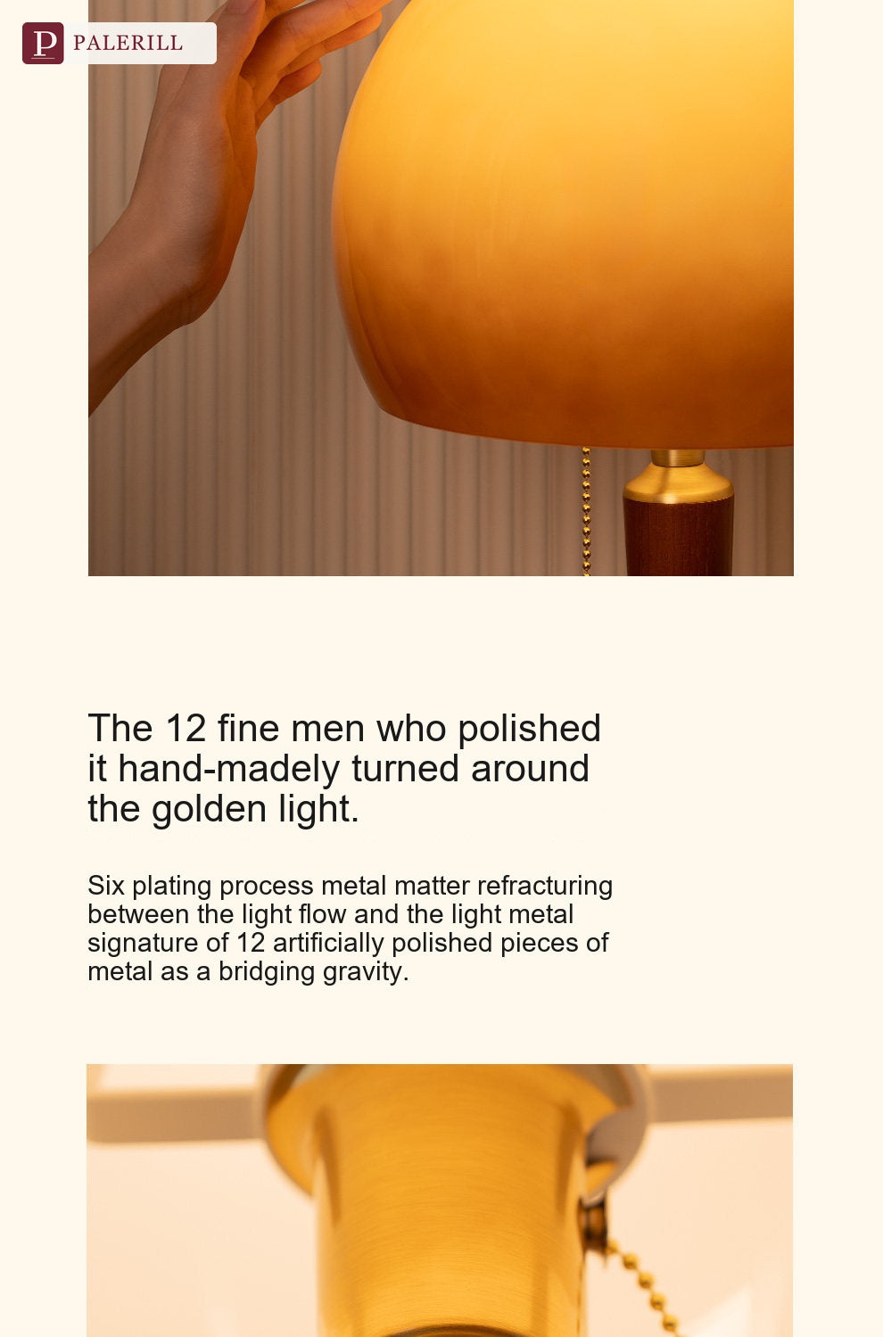 PALERILL | Sunset Mushroom Glass Table Lamp