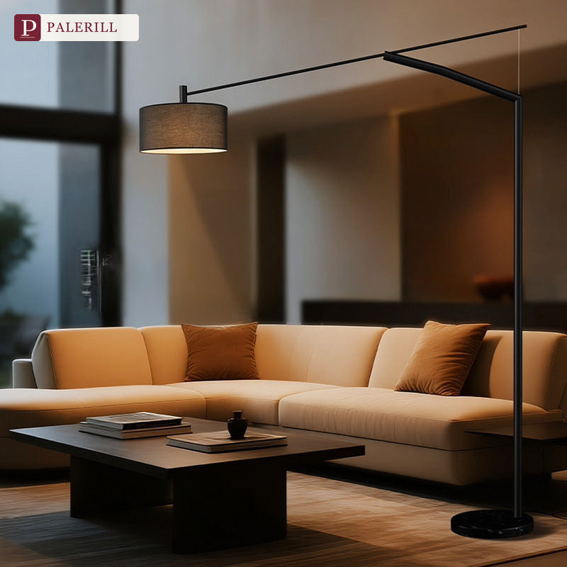 PALERILL | Statement Arc Floor Lamp for Living Room