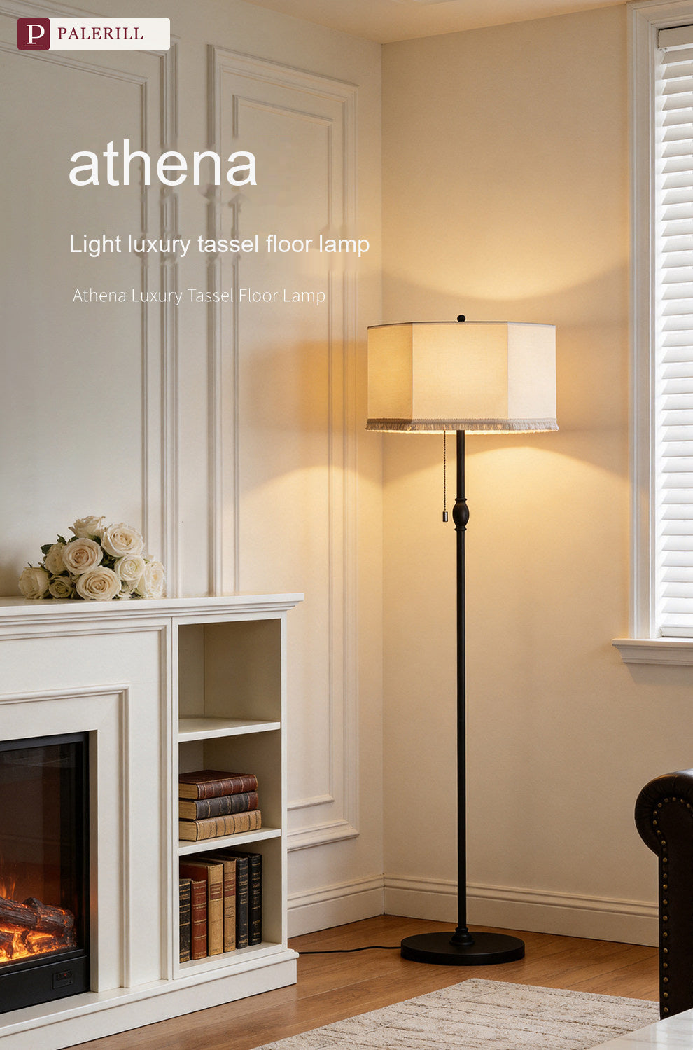 PALERILL | American Vintage Diffused-Glow Floor Lamp