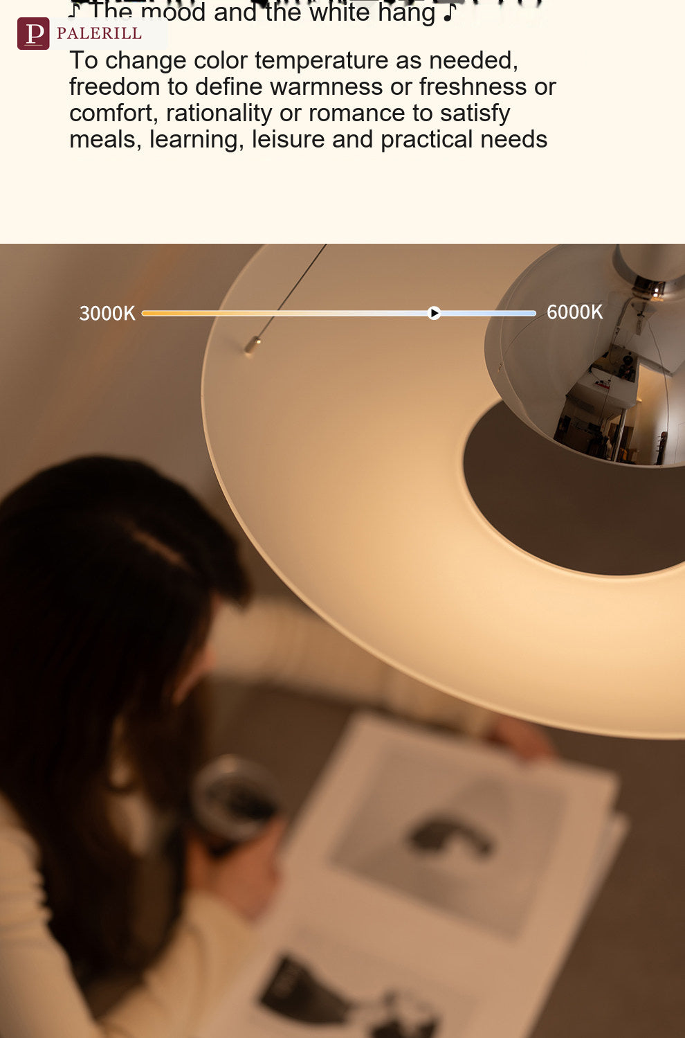 PALERILL | Nordic Italian Flying Saucer Pendant Light