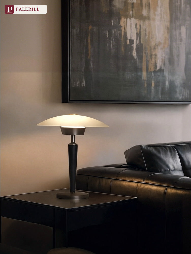 PALERILL | Wabi-Sabi Jade-Glow Vintage Table Lamp