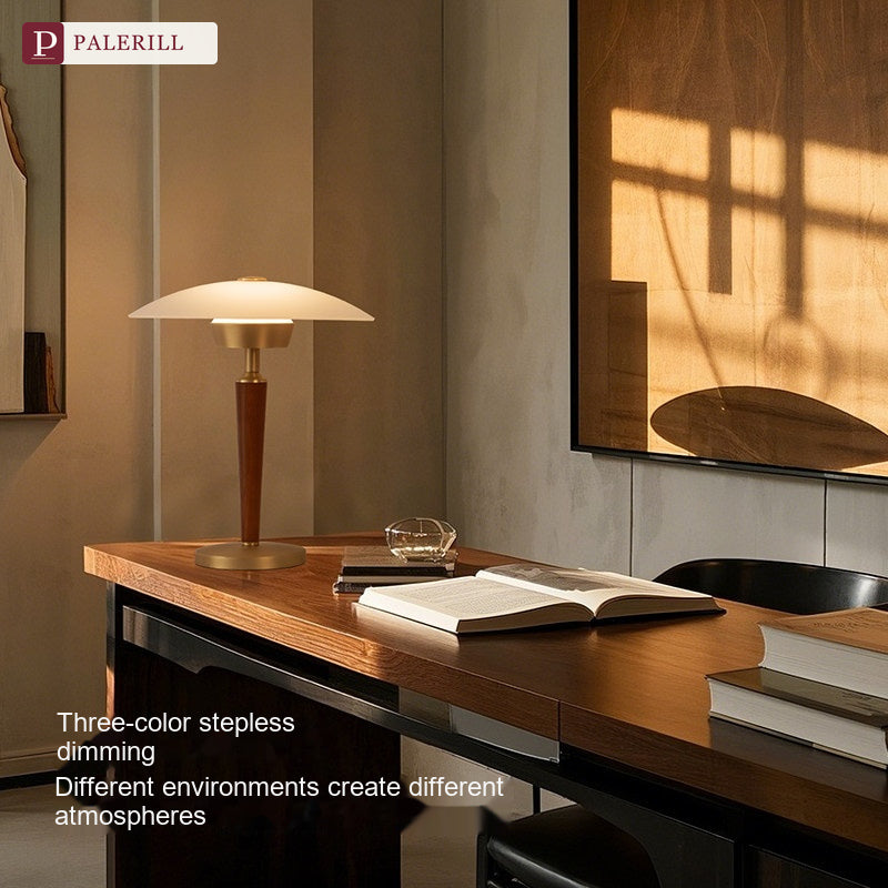 PALERILL | Wabi-Sabi Jade-Glow Vintage Table Lamp