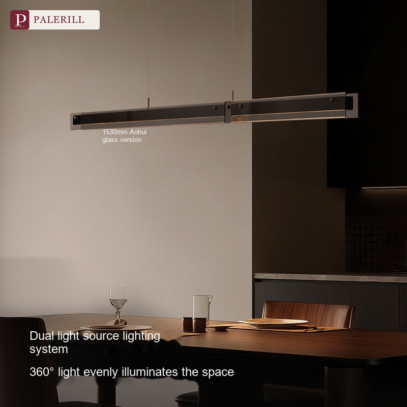 PALERILL | Smart Linear Glass Dining Pendant Light