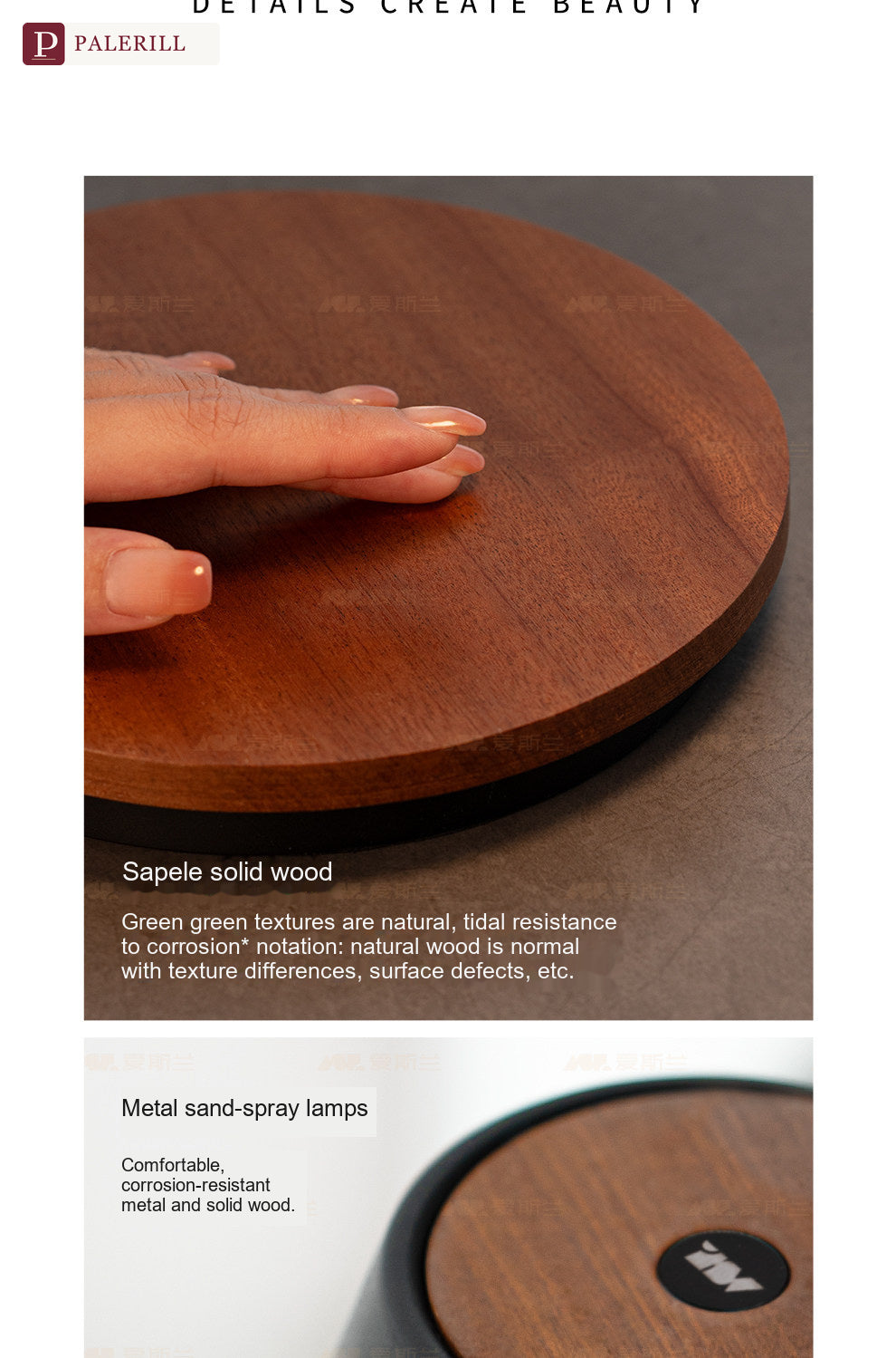 PALERILL | Full-Spectrum Touch-Dimmable Desk Lamp