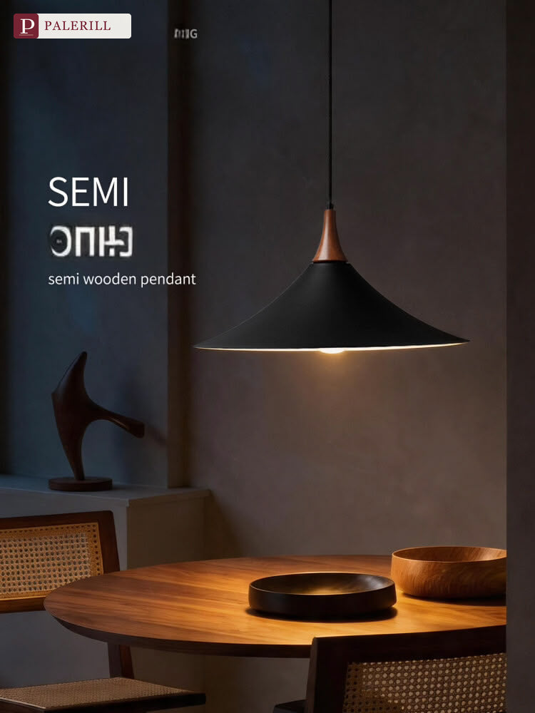 PALERILL | Italian Minimalist Wabi-Sabi Dining Pendant Light
