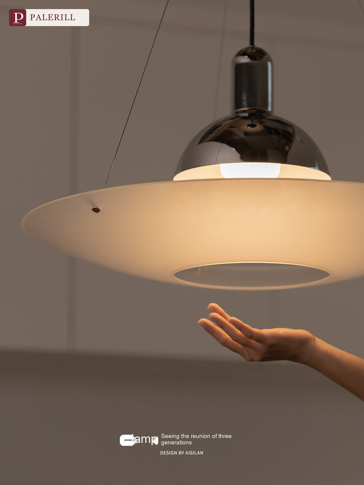 PALERILL | Nordic Italian Flying Saucer Pendant Light