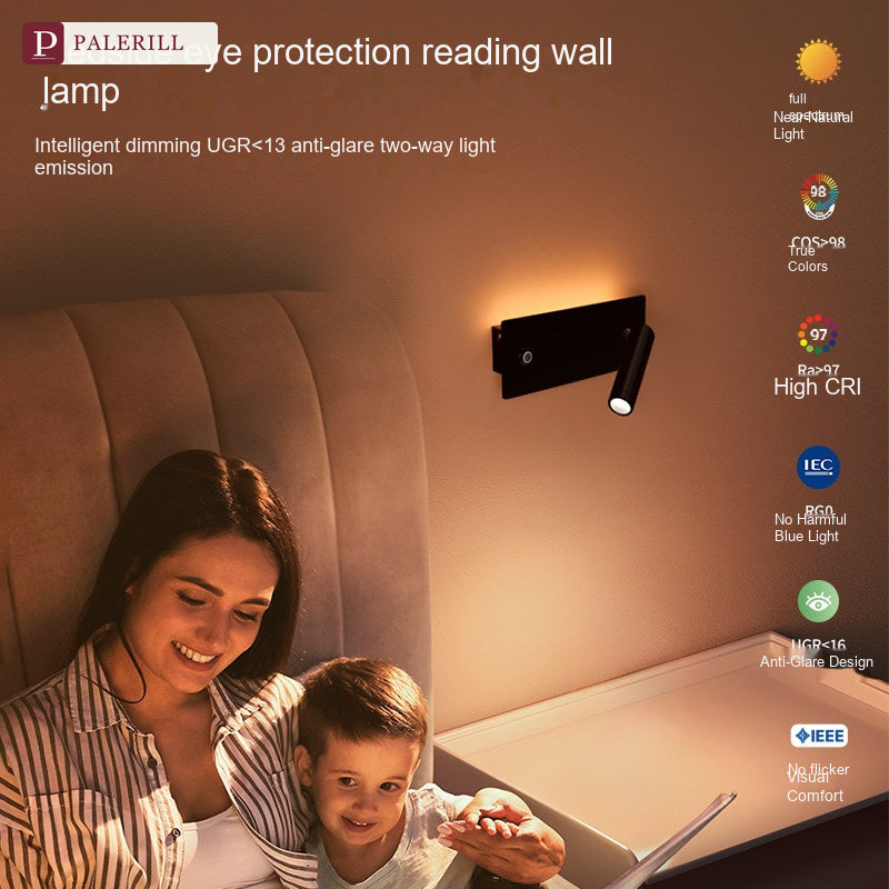 PALERILL | Full-Spectrum Dimmable Wall Reading Light