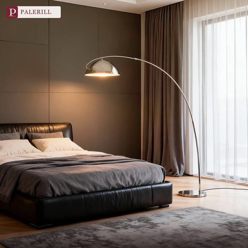 PALERILL | Luxury Arc Reading Floor Lamp