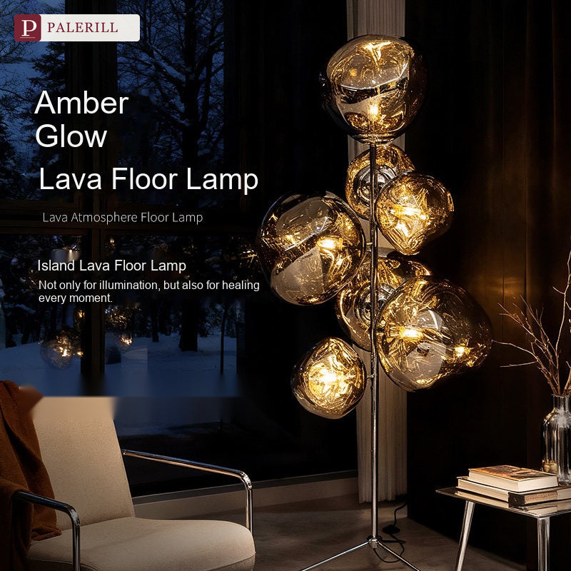 PALERILL | Italian Minimalist Lava Floor Lamp