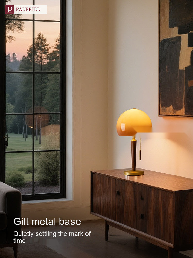 PALERILL | Sunset Mushroom Glass Table Lamp