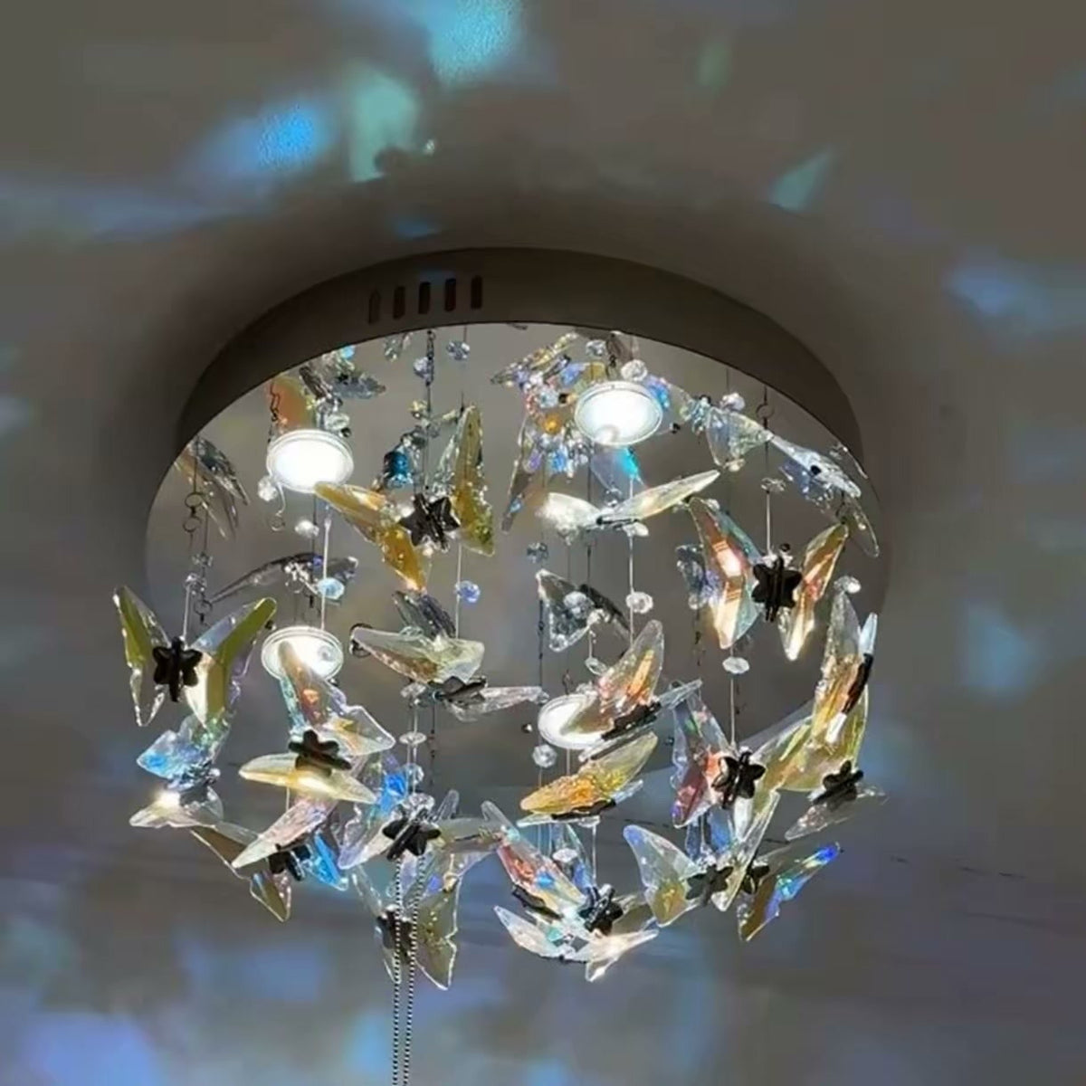 PALERILL AM0278 — Luxury Crystal Sculptural Chandelier (view 2)