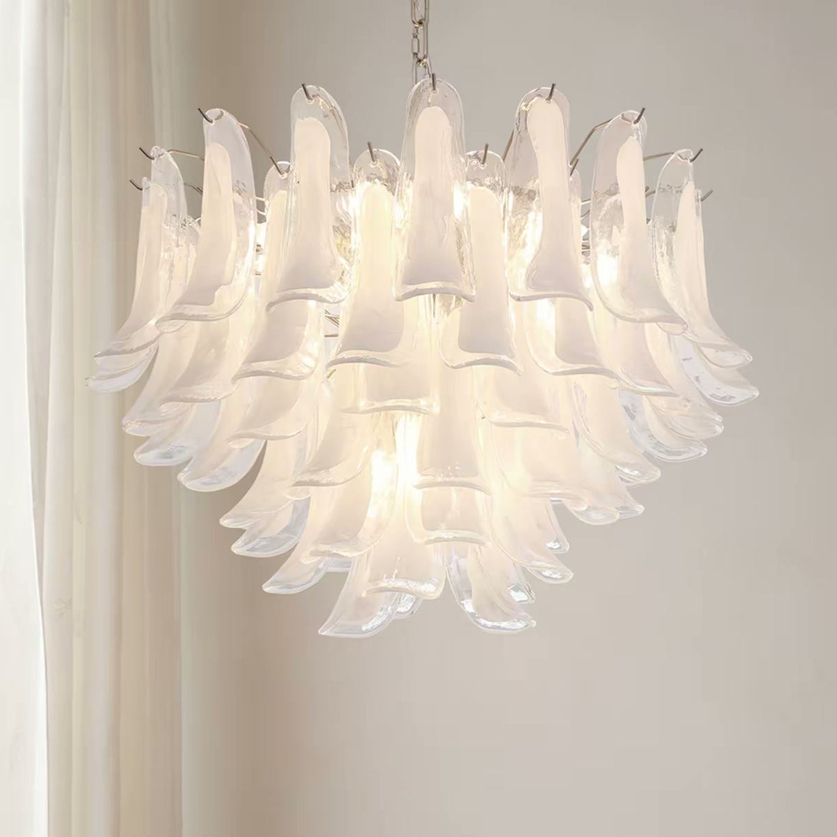 PALERILL AM0290 — French Murano Baroque Chandelier (view 4)