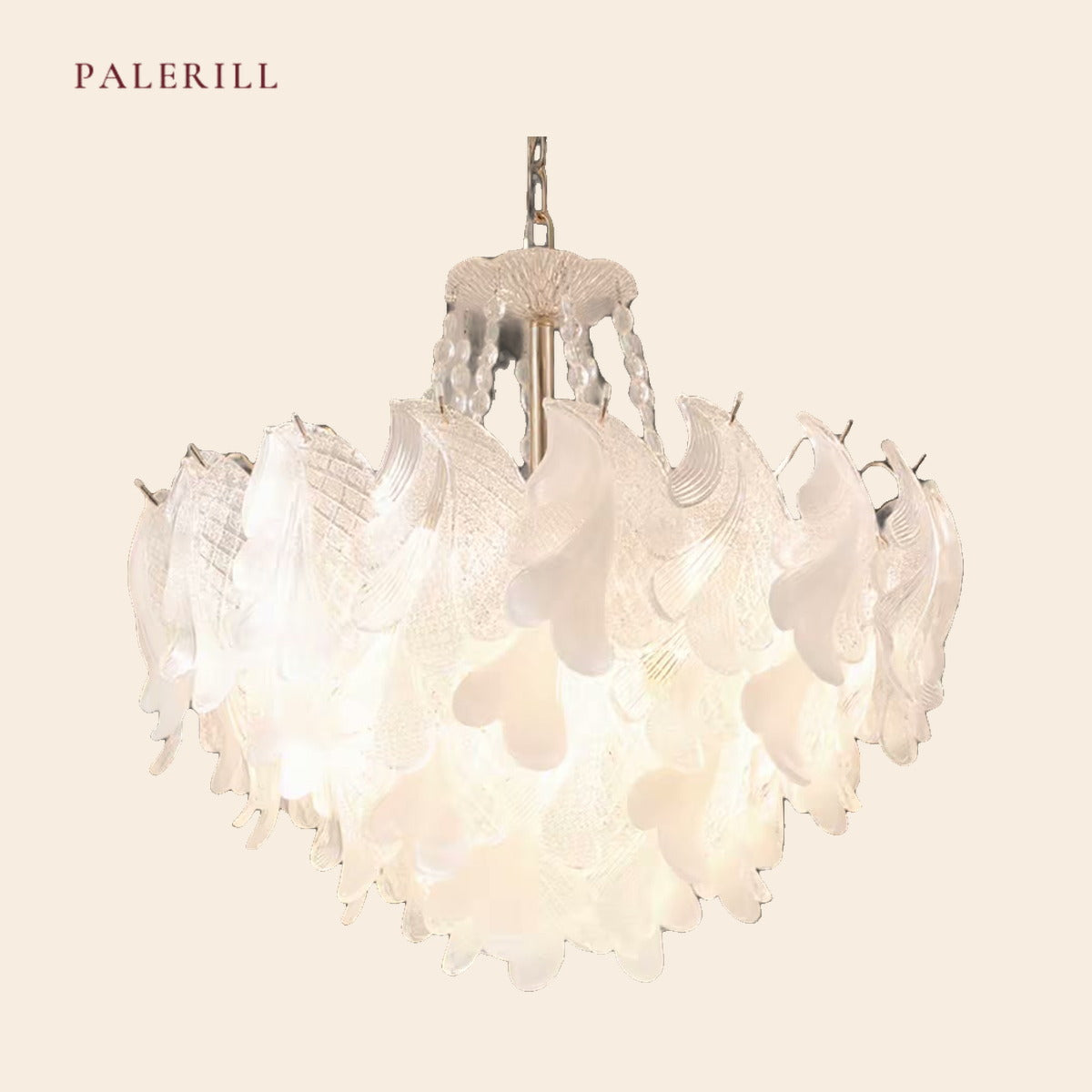French Vintage Cream Chandelier — PALERILL AM0312