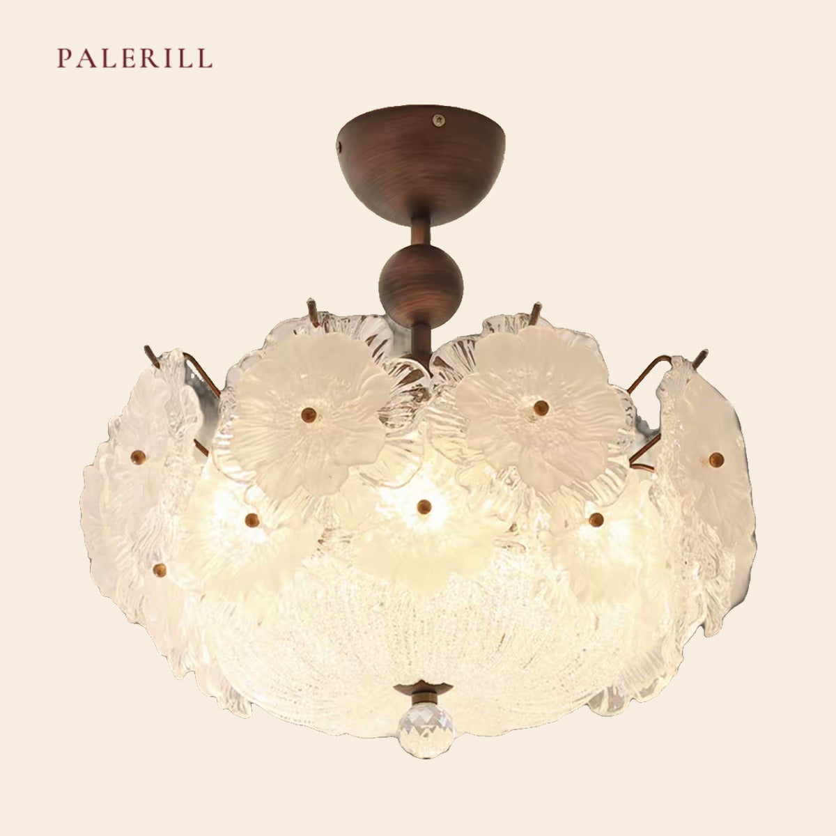 French Vintage Petal Pendant Light — PALERILL AM0320