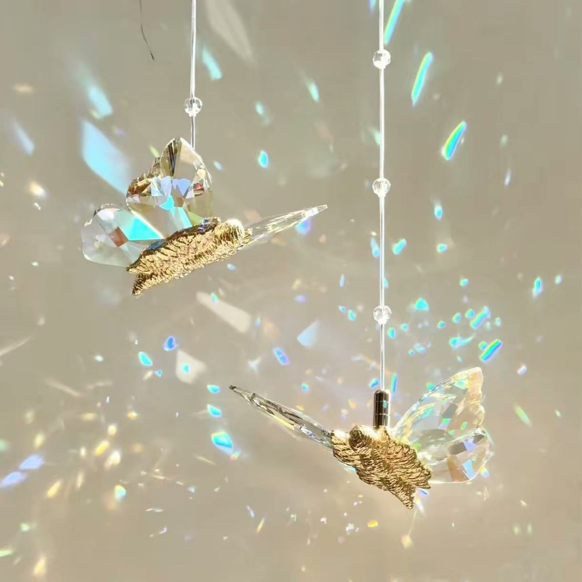 PALERILL AM0341 — Nordic Colour Butterfly Pendant Light (view 2)