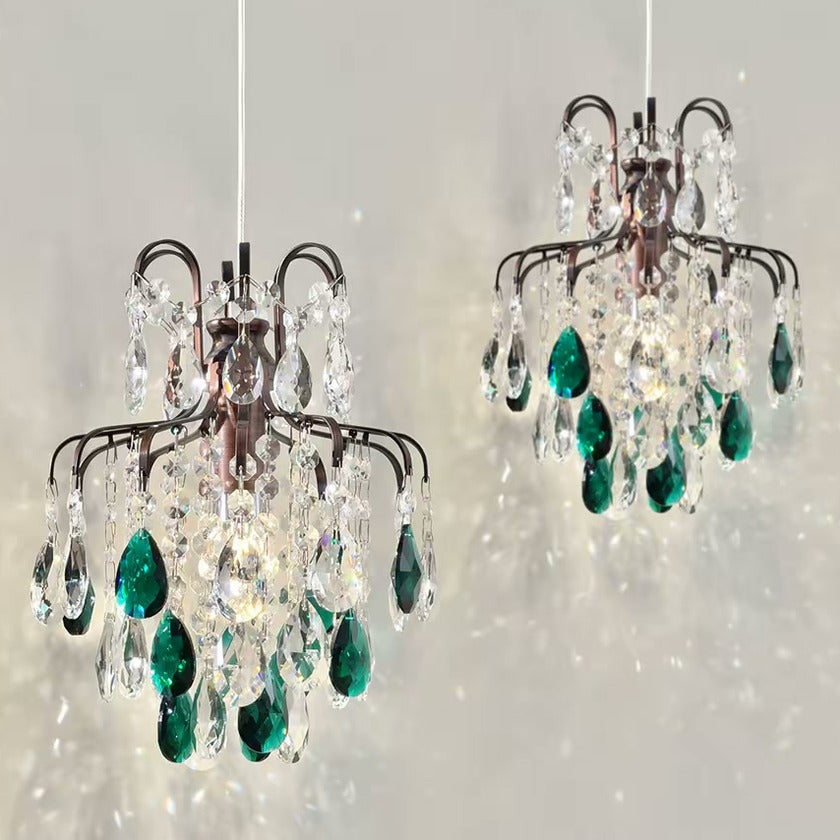 PALERILL AM0357 — French Emerald Crystal Pendant (view 3)