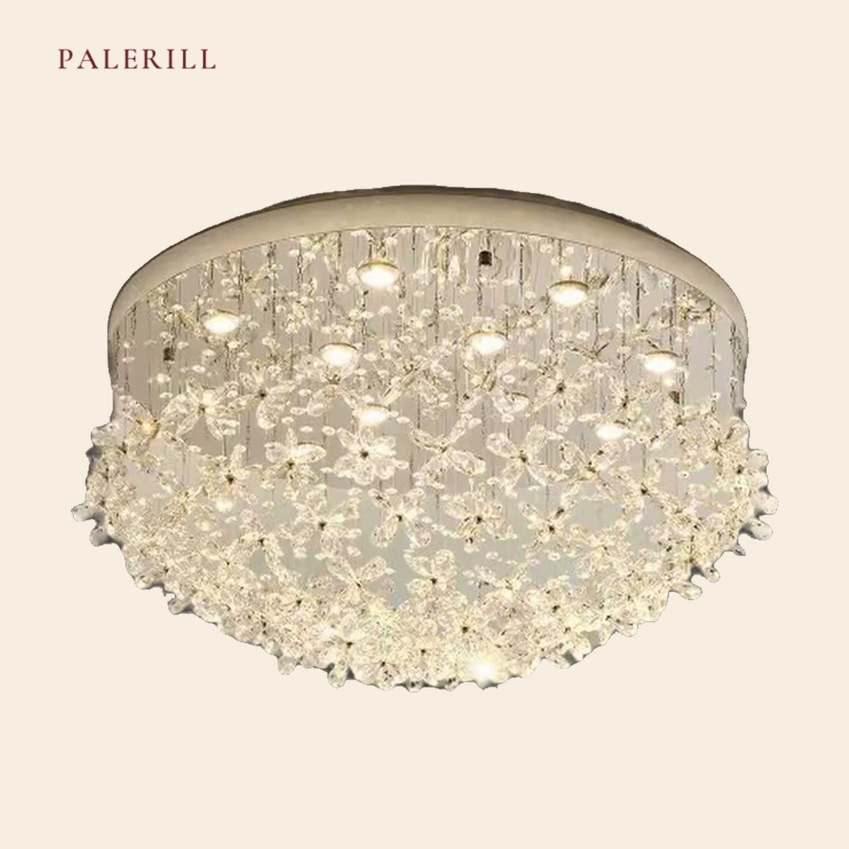 PALERILL AM0339 — French Crystal Hall Ceiling Light (view 3)