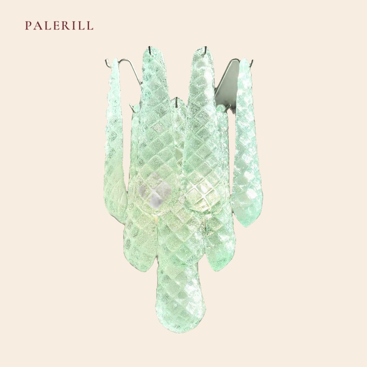 PALERILL AM0363 — Murano Glass Wall Light (view 4)