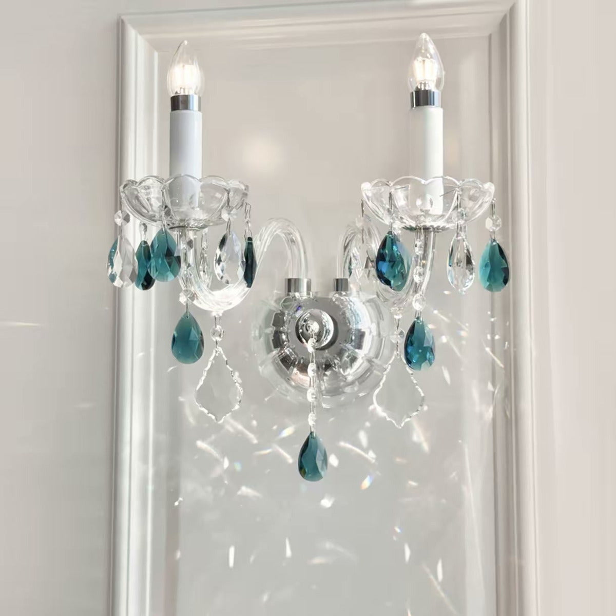 French Crystal Wall Light — PALERILL AM0369