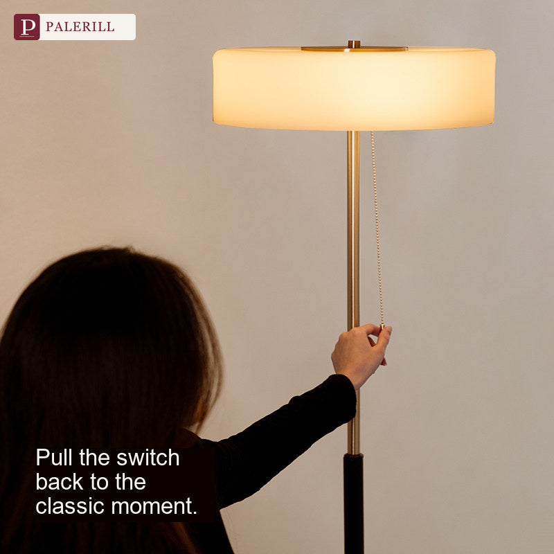 PALERILL | Bauhaus Solid Wood Dimmable Floor Lamp
