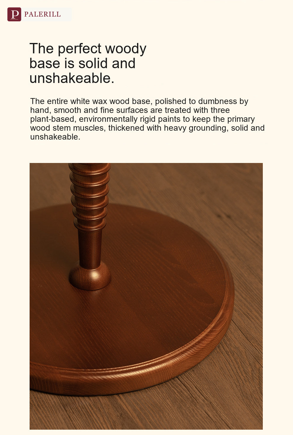 PALERILL | New Chinese Style Solid Wood Floor Lamp