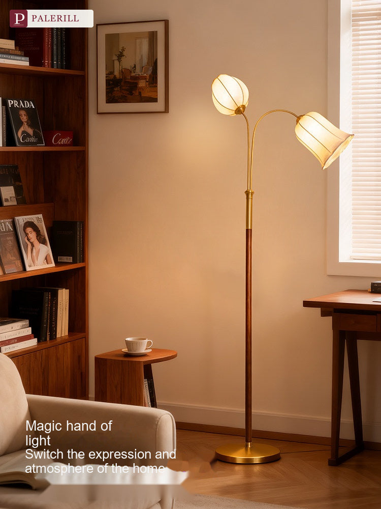 PALERILL | Light French Style Mid-Century Floor Lamp